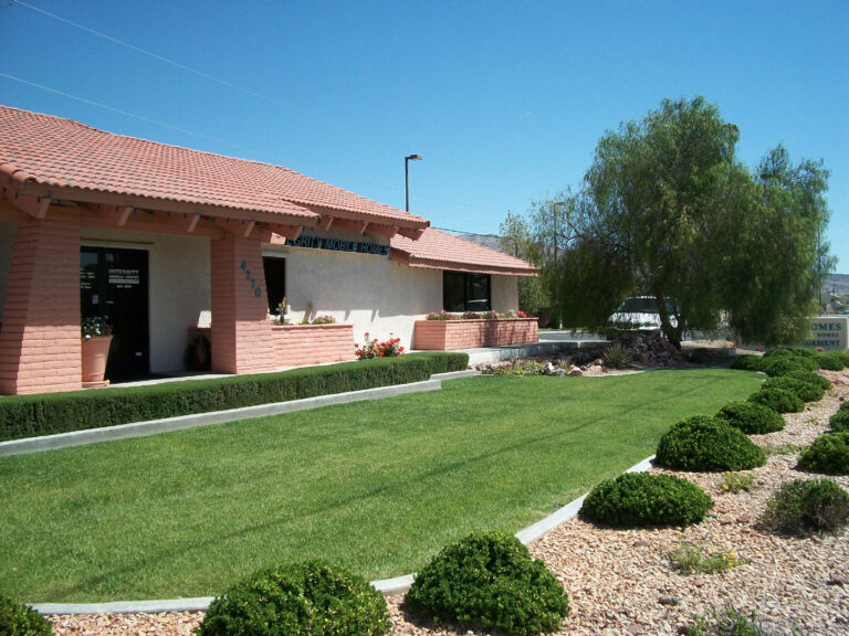 Exterior View of the offices of Integrity Mobile Homes in Las Vegas